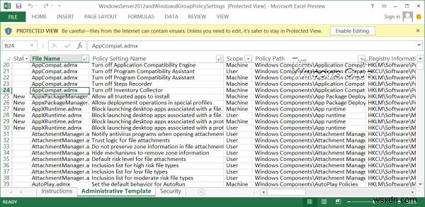 Group Policy Settings Reference Guide for Windows 10; New Group Policy settings