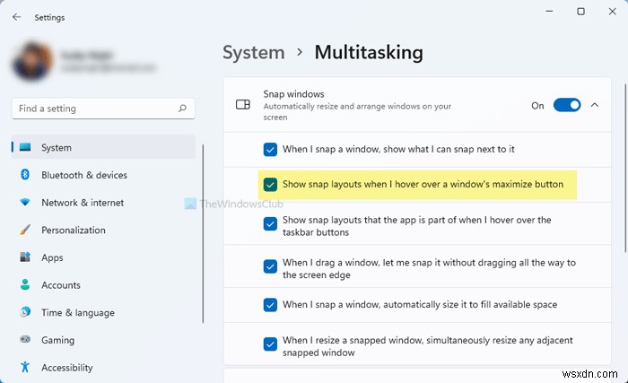 Best Multitasking Settings to enable on Windows 11
