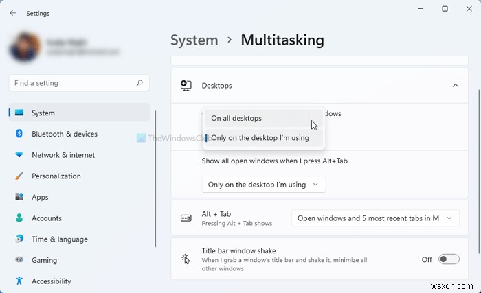 Best Multitasking Settings to enable on Windows 11