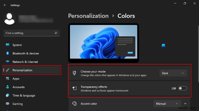 How to make Windows 11 Start Menu and Taskbar black with and without using the Dark theme