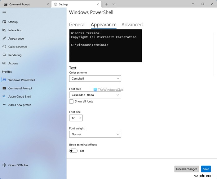 What is Windows PowerShell, PowerShell, Azure Cloud Shell, Command Prompt in Windows Terminal