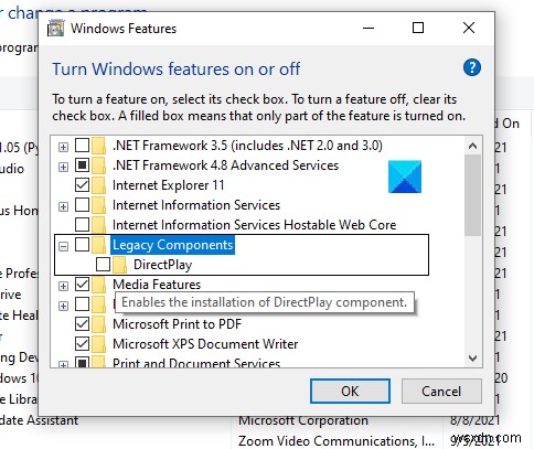 Direct 3D or DirectDraw acceleration not available on Windows 11