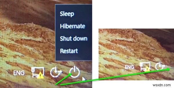 Remove Power or Shutdown button from Login Screen, Start Menu, WinX menu in Windows 11/10