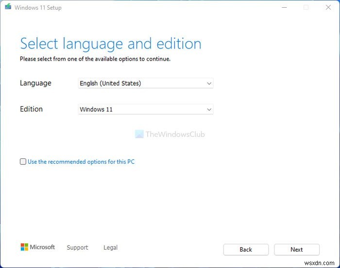 How to create Windows 11 bootable installation media using Media Creation Tool