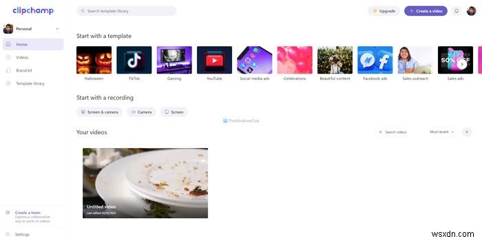 How to use Clipchamp free online video maker and editor app in Windows 11