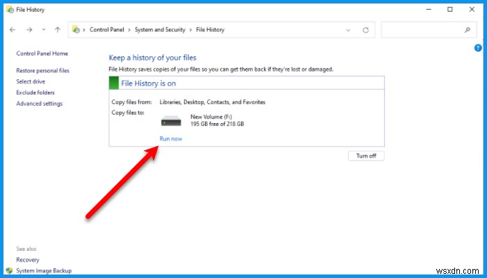 How to Turn on and Use File History to Backup and Restore files in Windows 11/10