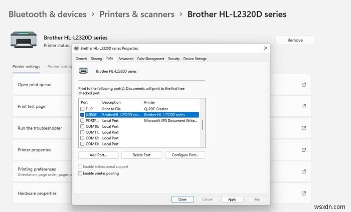 The Printer Driver package cannot be installed