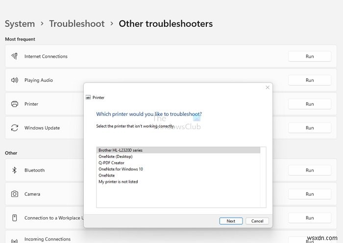 The Printer Driver package cannot be installed