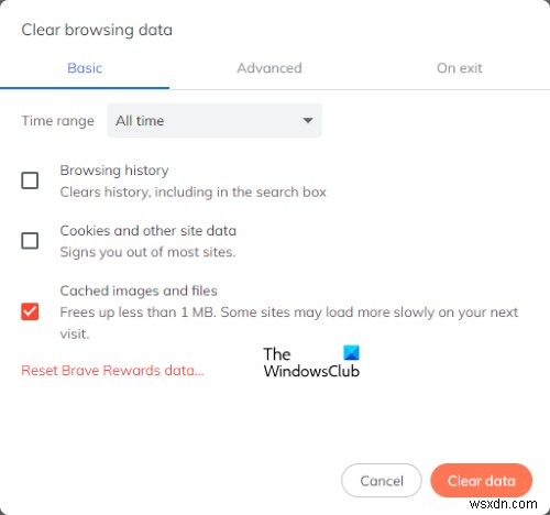 Brave browser not loading pages like Outlook.com and other websites on PC