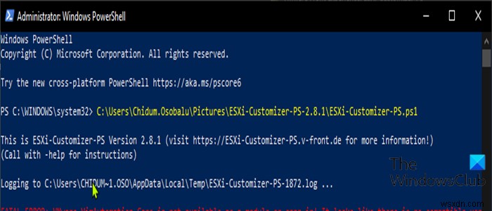 How to install VMWare ESXi in a Hyper-V Virtual Machine