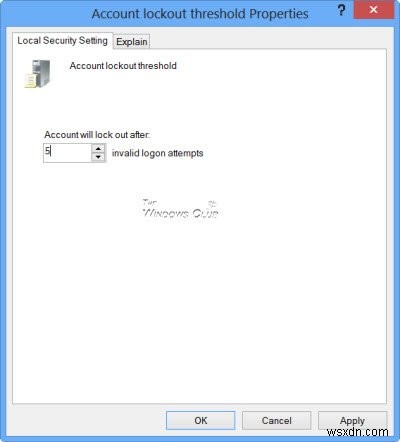Harden Windows Login Password Policy & Account Lockout Policy in Windows 11/10