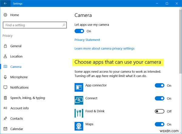 How to find out which app is using the webcam in Windows 11/10