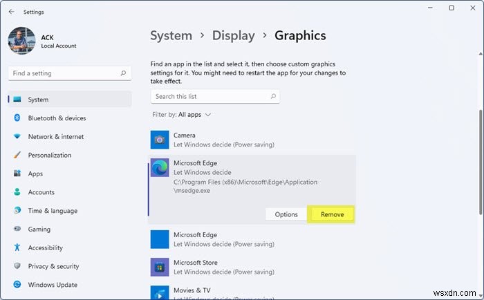 How to reset GPU Preferences for Apps to Default in Windows 11/10