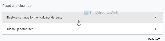 Fix ERR_CONNECTION_RESET error on Chrome browser