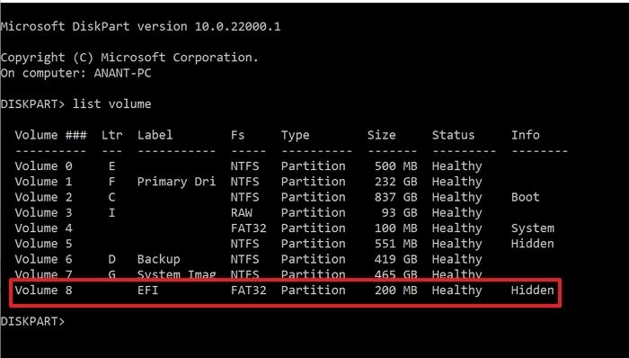 What Is EFI? How to identify EFI System Partitions on Windows 11/10?