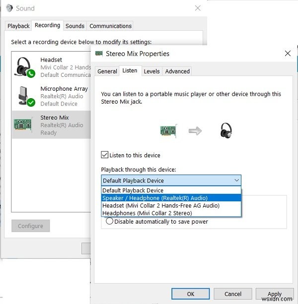 How to play Music through Speakers while using Headphones on PC