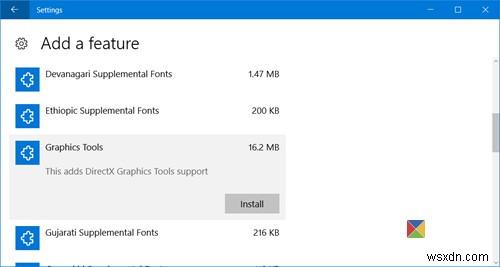 Turn Windows features On or Off; Manage Windows Optional features in Windows 11/10