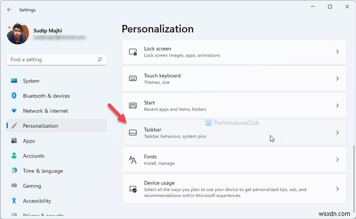 How to show the Pen Menu Taskbar Icon on Windows 11