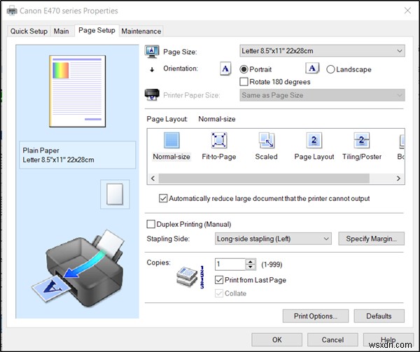 How to open and change Printer settings in Windows 11/10
