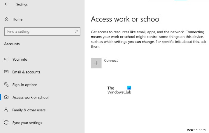 Admin, Standard, Work, School, Child, Guest Account in Windows 11/10