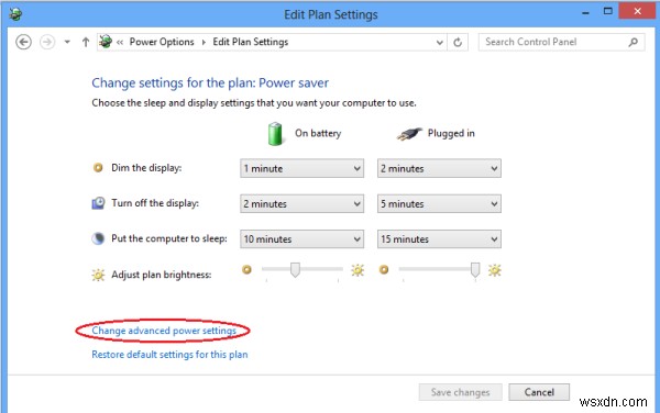 Change Power Plan, Settings, Options; Create Custom Power Plans in Windows 11/10
