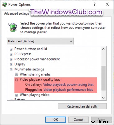 Improve Battery Life when watching Movies and Videos on Windows 11/10