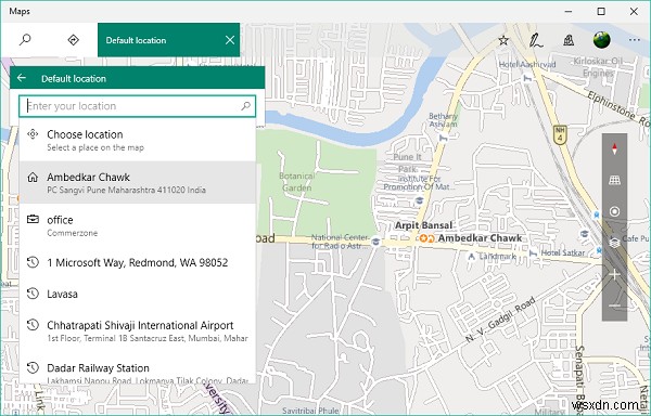 How to set Default Location of your PC in Windows 11/10