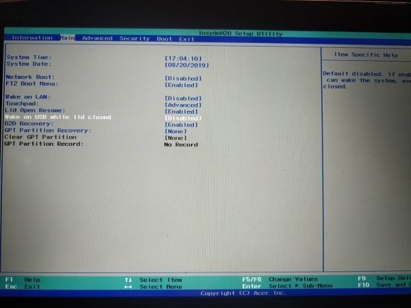 How to wake Windows laptop from Sleep with Lid closed?