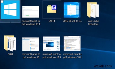 How to change desktop icon size and view to Details and List view in Windows 11/10