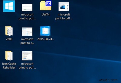How to change desktop icon size and view to Details and List view in Windows 11/10