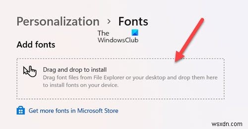 How to Install or Uninstall Fonts in Windows 11/10 for all users