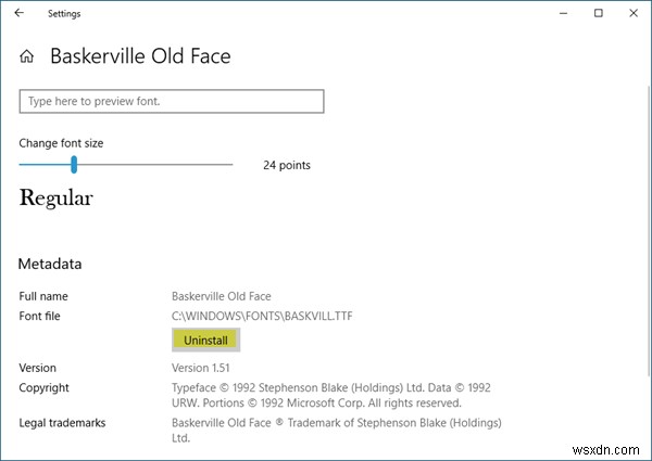 How to Install or Uninstall Fonts in Windows 11/10 for all users