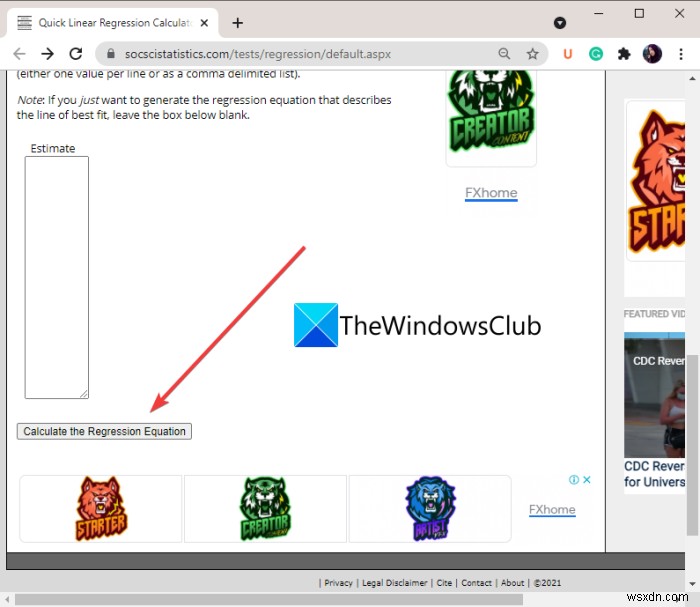 How to perform Regression Analysis in Windows 11/10