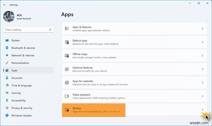 Stop apps from opening or running at startup in Windows 11/10