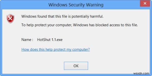 Windows has blocked access to this file; Unblock a File in Windows 11/10