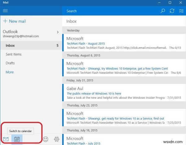 Windows Mail app Tips and Tricks