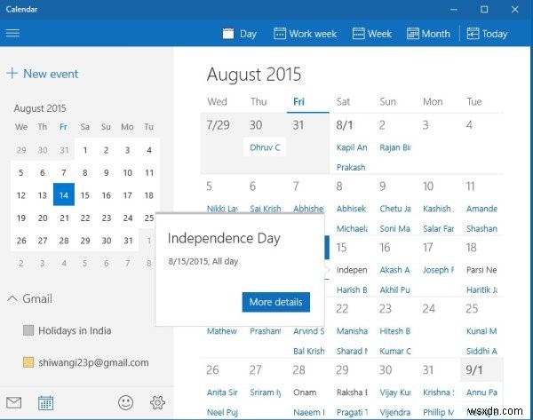Windows Mail app Tips and Tricks