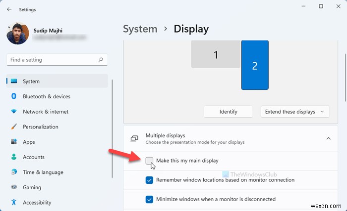 How to force applications to open on primary monitor in Windows 11/10