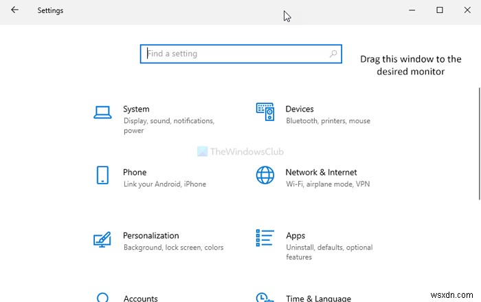 How to force applications to open on primary monitor in Windows 11/10
