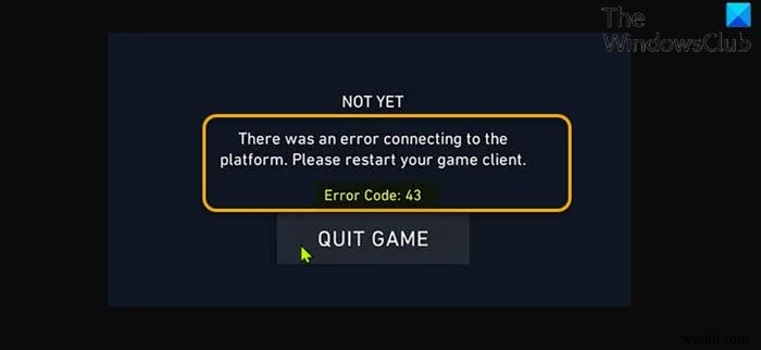 Fix VALORANT game client error codes 43, 7 on Windows 11/10