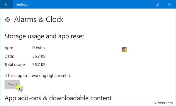 How to Reset or Repair Microsoft Store apps via Windows Settings