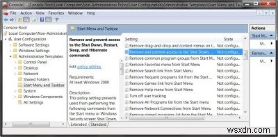 Prevent users from shutting down or restarting Windows computer