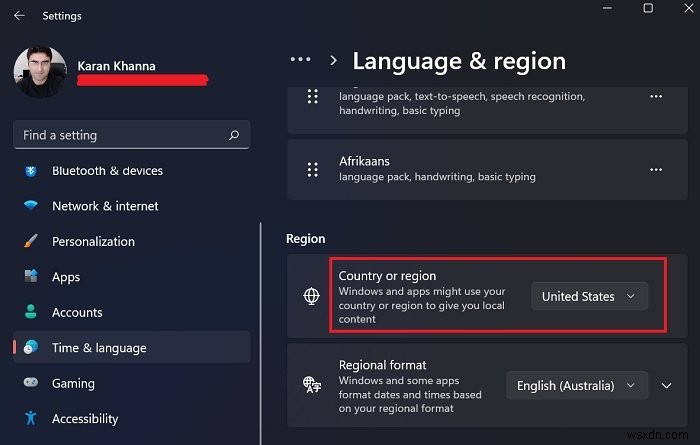 How to override default Regional Format settings in Windows 11/10