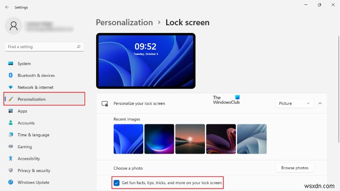 How to disable Lock Screen Ads and Tips in Windows 11/10