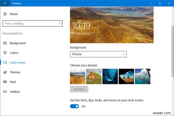 How to disable Lock Screen Ads and Tips in Windows 11/10