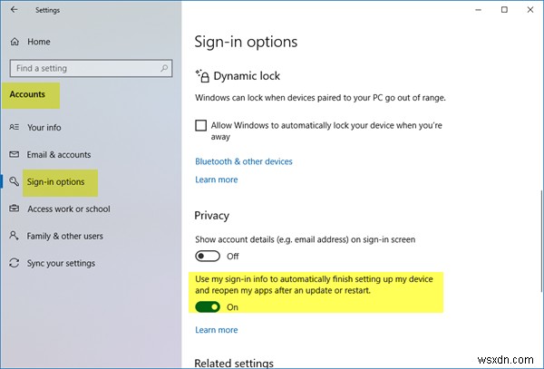 How to enable Auto login after Windows Update in Windows 11/10