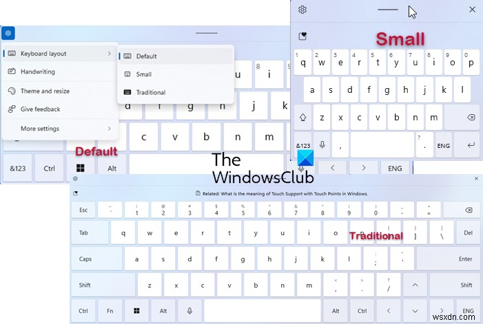Touch Keyboard Settings, Tips and Tricks for Windows 11/10