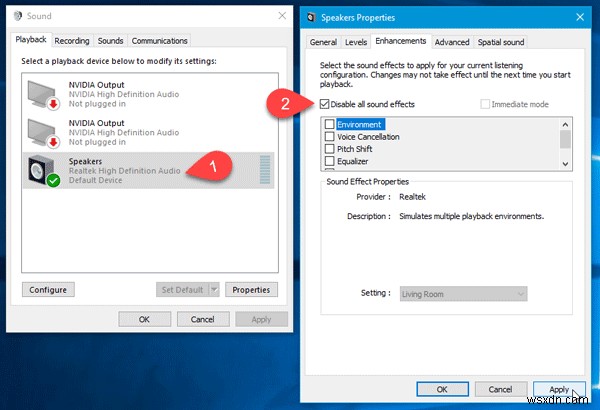 Fix Audiodg.exe High CPU usage in Windows 11/10