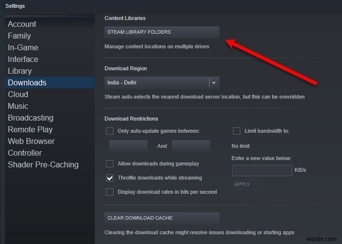 Fix New Steam library folder must be writable error