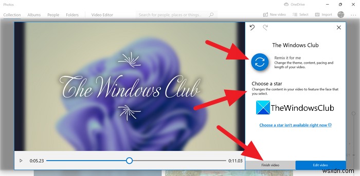 How to make a Video from Photos in Windows 11